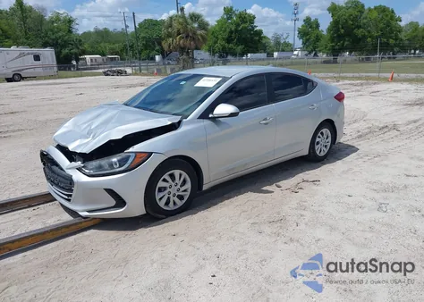 2017 Hyundai Elantra Se из США, поврежденный, VIN 5NPD74LF8HH166852